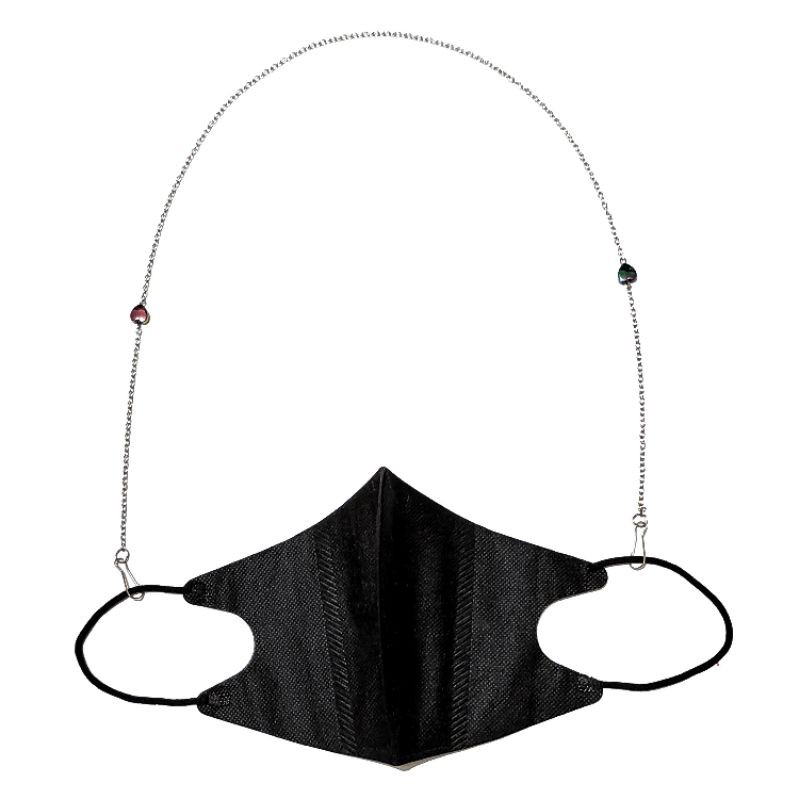 Kalung Gantungan Masker Strap Mask Hologram Love Holo Hati Hanging