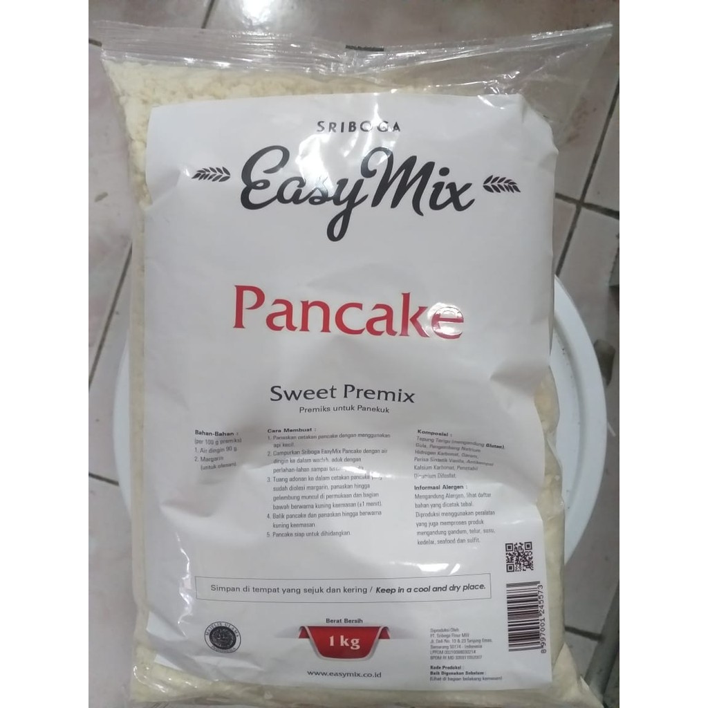 

sriboga easymix pancake 1kg tepung premix