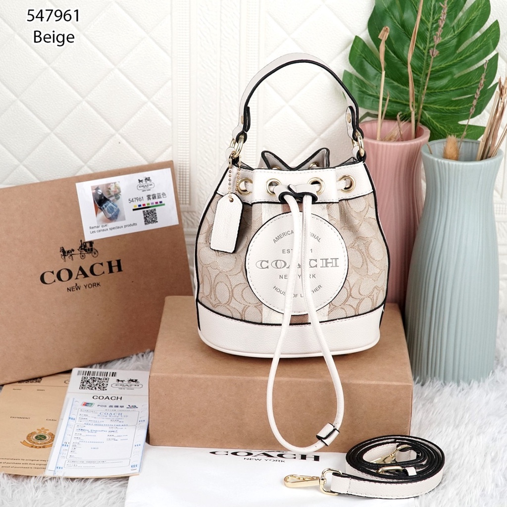 Coa Mini Dumpsey Bucket Bag 547961