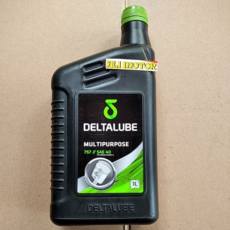 Oli deltalube 1L liter SAE 40 ori DELTALUBE