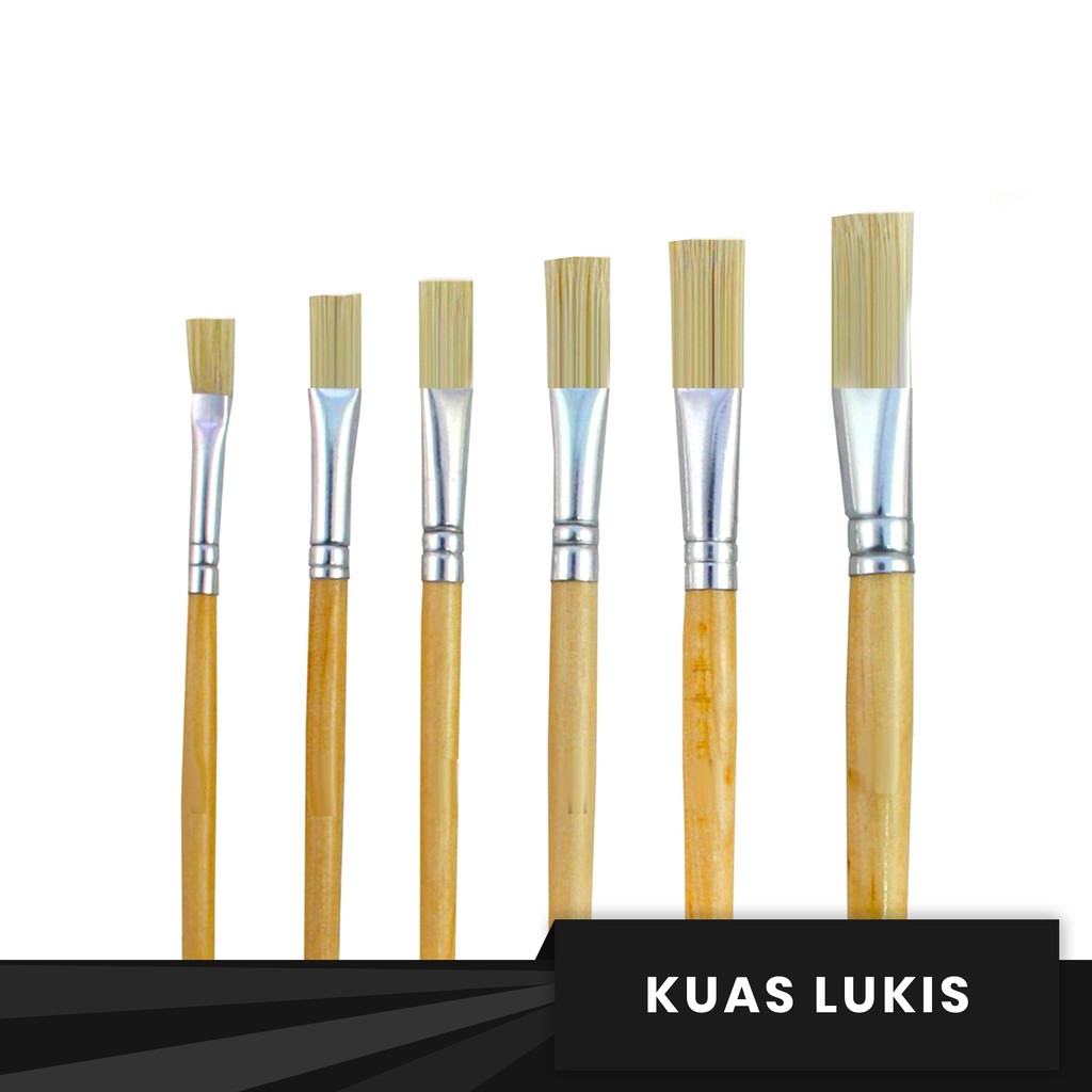 

KUAS LUKIS / KUAS CAT / KUAS LUKIS NO 1 - 12 / KUAS LUKIS MAXI