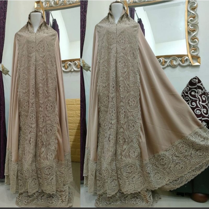 MUKENA ARMANI SILK MEWAH MUKENA PREMIUM MUKENA SESERAHAN MUKENA SUTERA SUTRA