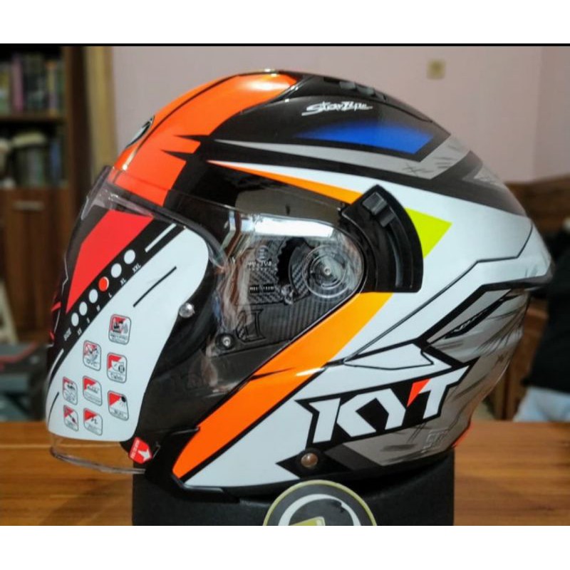 Helm KYT NFJ Simone Corsi NF-J DD RING