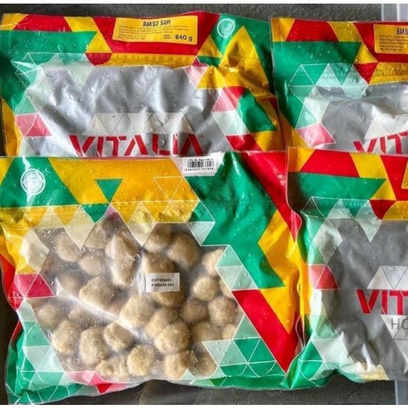 

Bakso Sapi Vitalia Bernardi 640gr