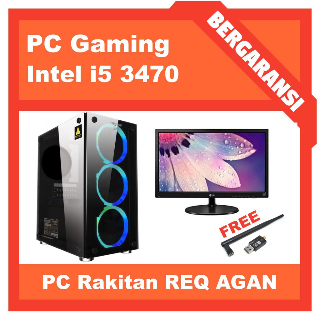 PC gaming i5 HASWELL GEN 4 | Ram 16gb lanjay gaming dan design