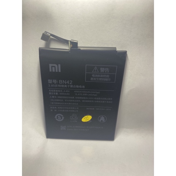 Battery / Baterai Xiaomi BN42 for Redmi 4