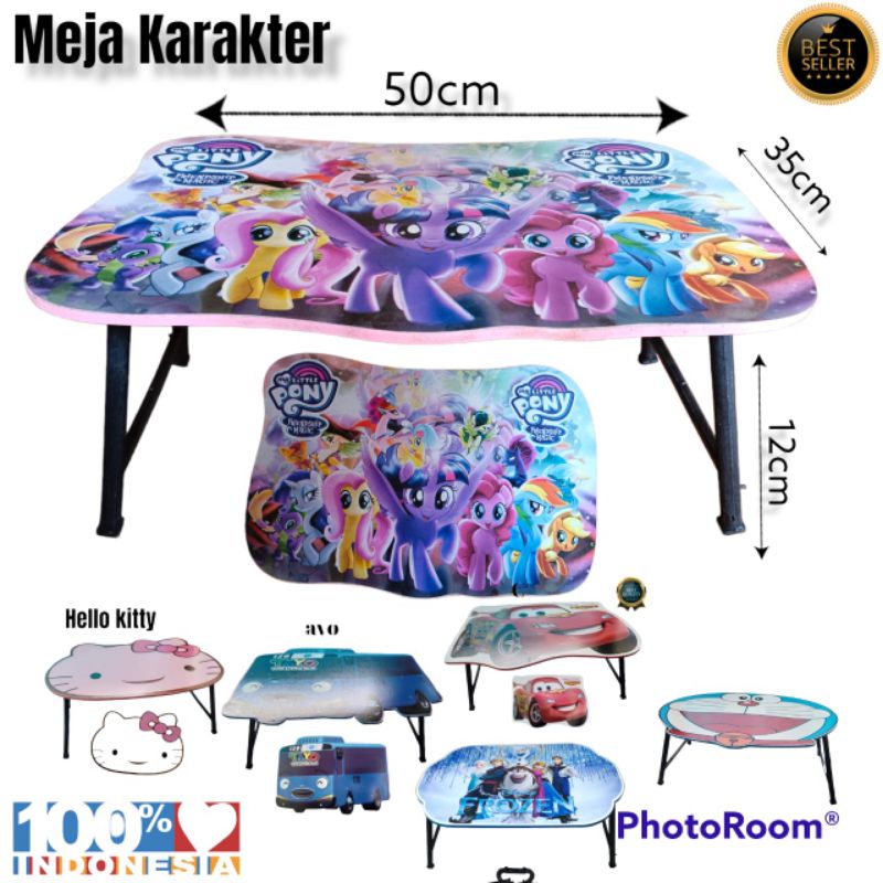 Meja Belajar Anak Meja Lipat Karakter Meja Karakter anak