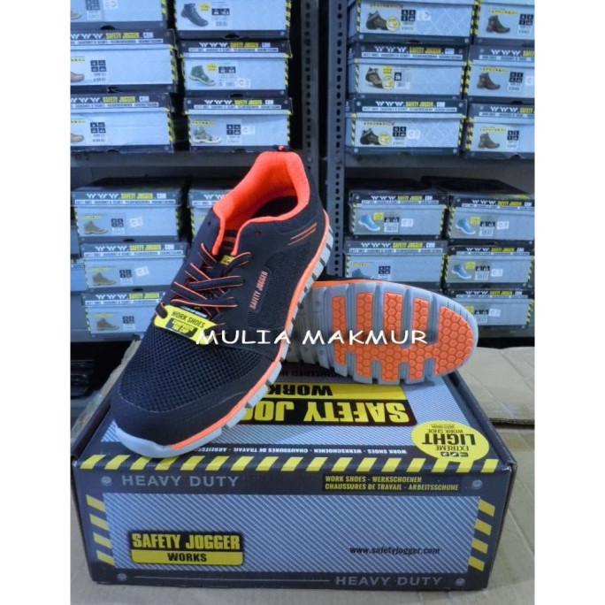 Sepatu Safety Jogger LIGERO Orange
