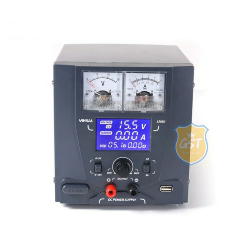 Power Supply 5 amper Yihua 1505D Original