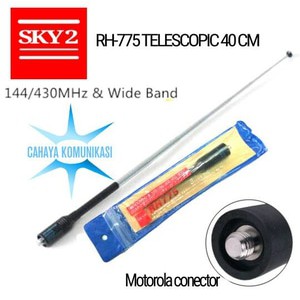 ANTENA HT RH-775 DUALBAND VHF UHF- MOTOROLA CONECTOR