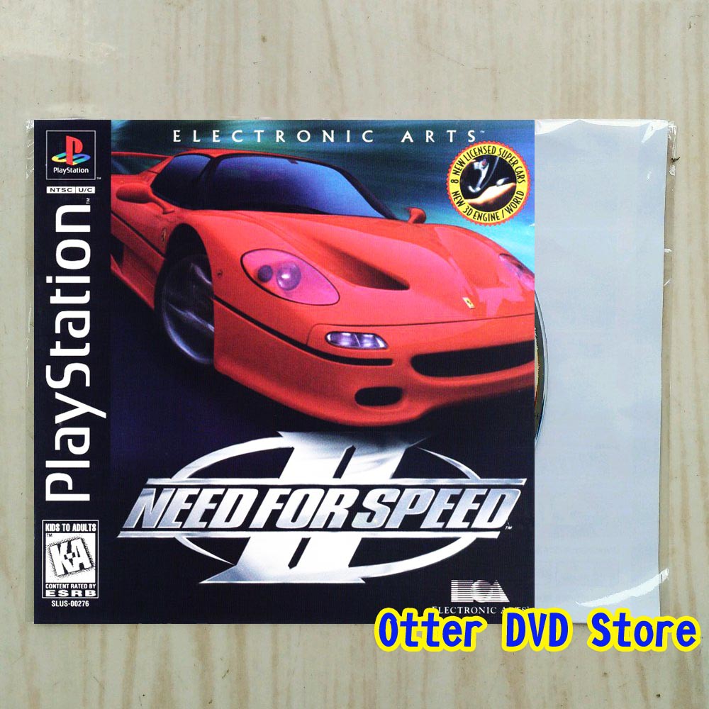 Kaset CD Game Ps1 Ps 1 Need for Speed 2