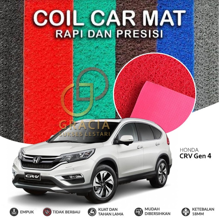 Karpet Mobil Honda CRV Gen 4 Mie Bihun 1 Warna