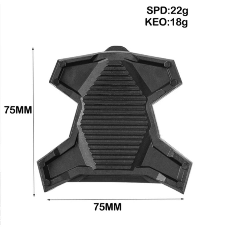 Rockbros Cover Pedal Cleat Look Keo Tutup Alas Pedal Cleat Adapter Pedal Cleat KEO Look System Roadbike