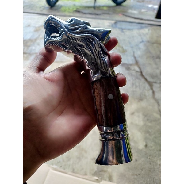 Handle Gagang Golok Naga Dural Aluminium Cor Termurah
