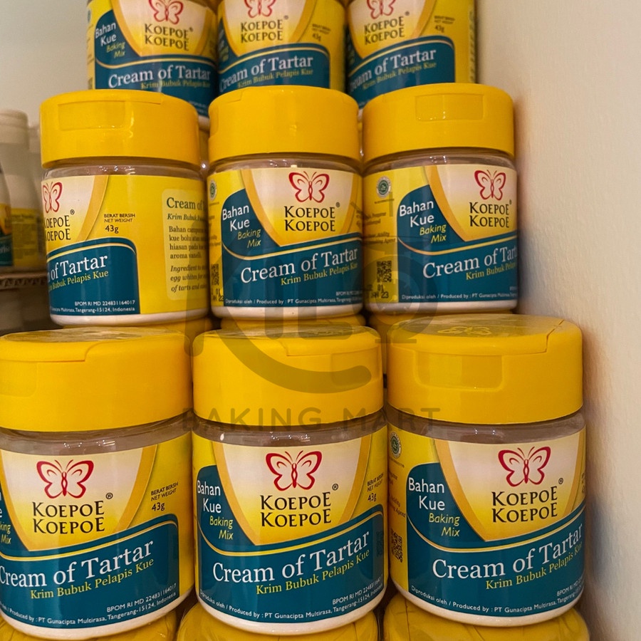 Jual Koepoe Koepoe Cream of Tartar 43 Gr Shopee Indonesia