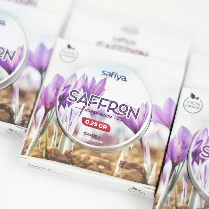 

Saffron Safron Super Negin 1 Grams Premium Original
