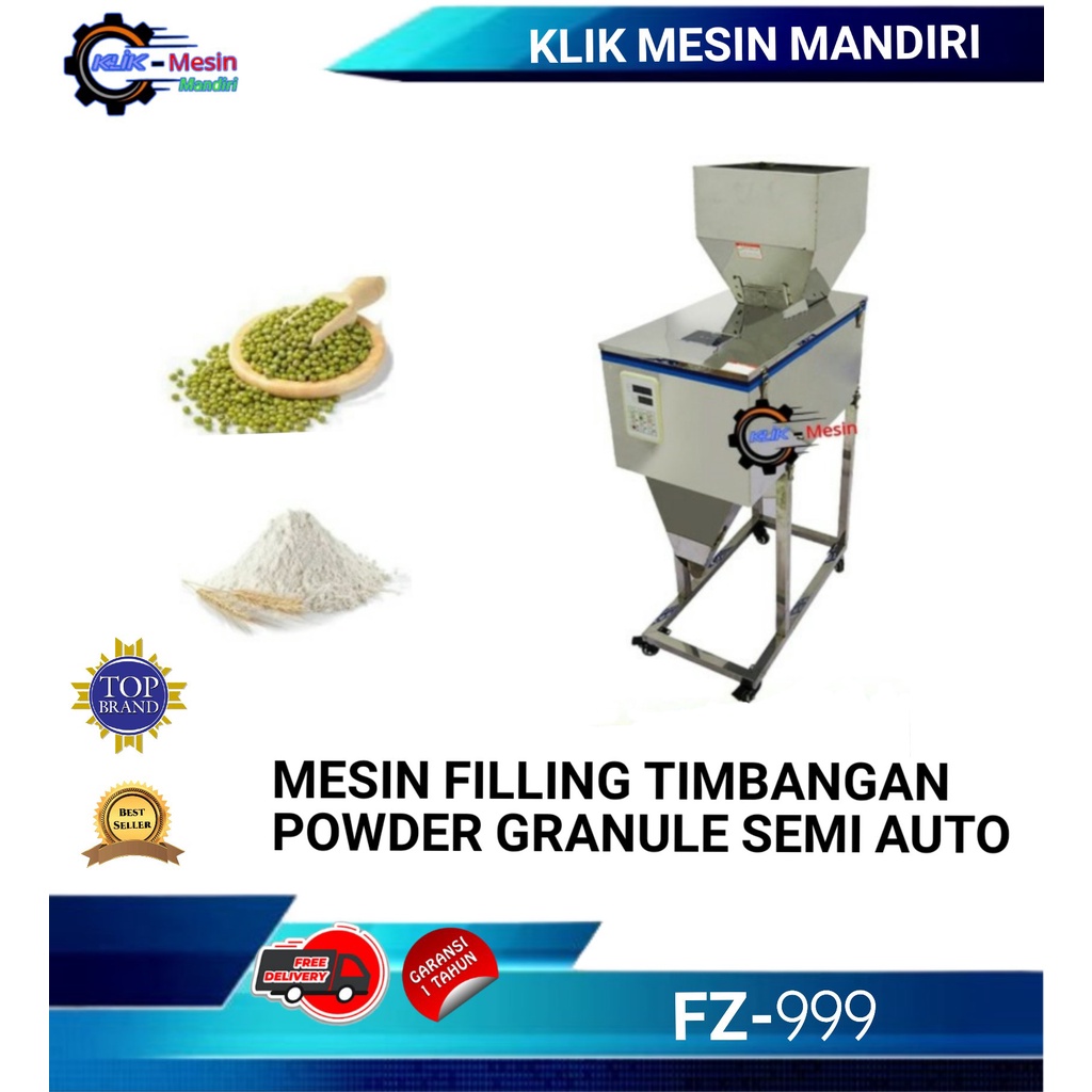 Mesin Filling Timbangan Granule Powder 2 kg