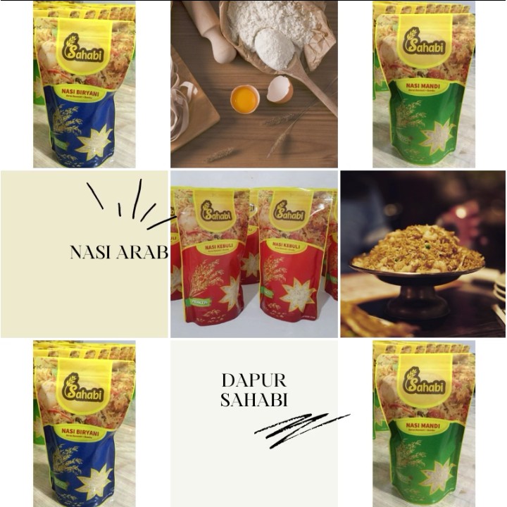

Nasi Arab Instan Sahabi - Nasi Kebuli, Biryani & Mandi Lengkap dengan Resep & Bumbu