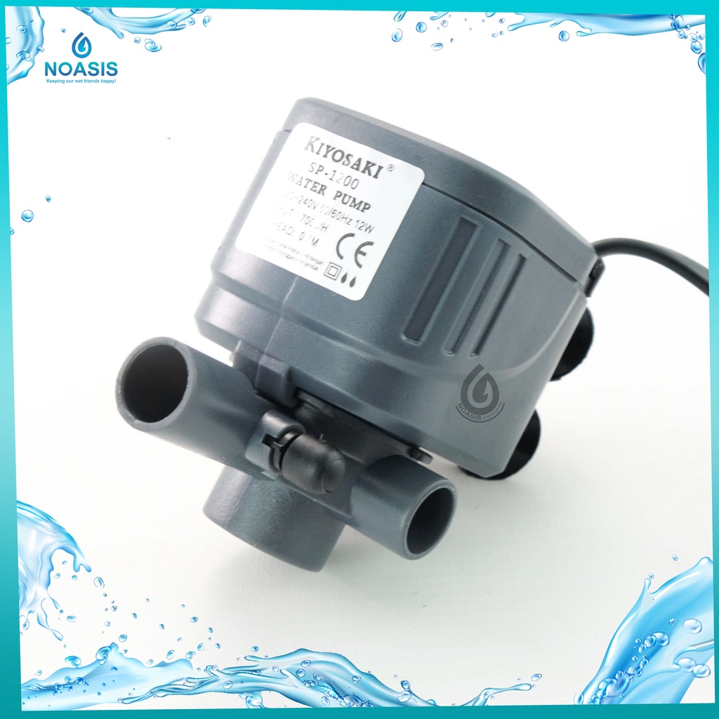 POMPA AIR CELUP AQUARIUM KIYOSAKI SP 1200 SUBMERSIBLE PUMP