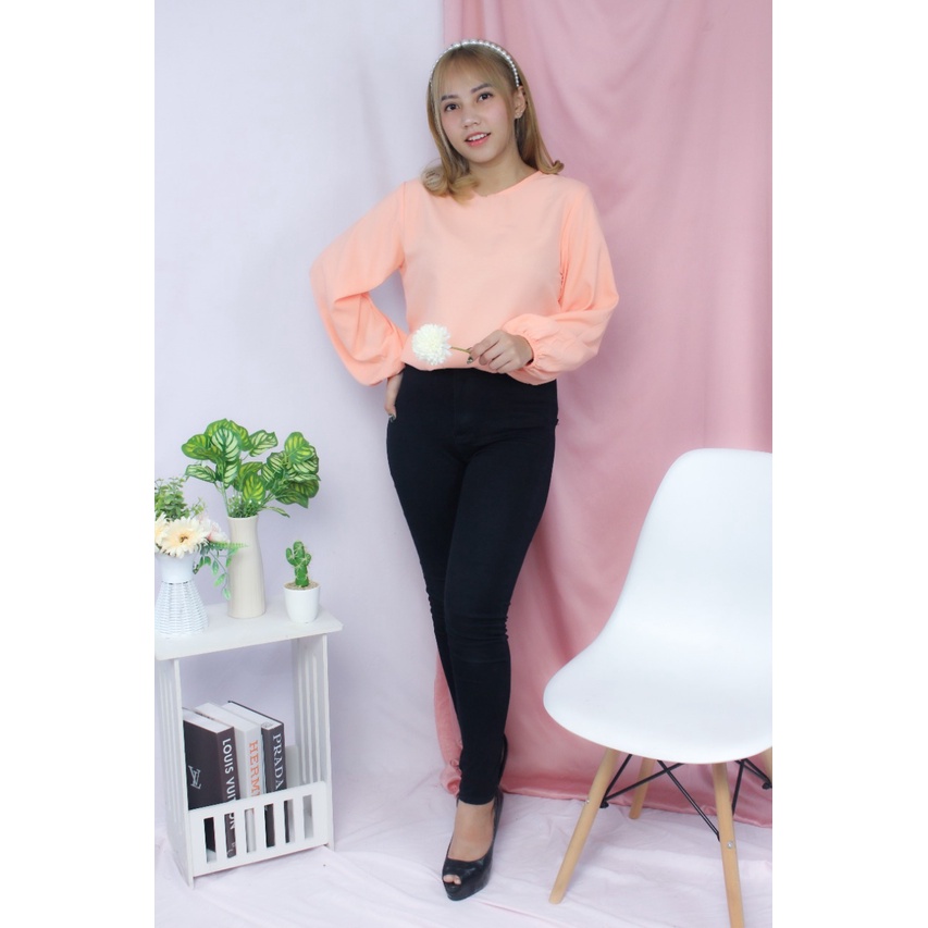 [12.12] RX Fashion - Diolin Top //Blouse Wanita -R2