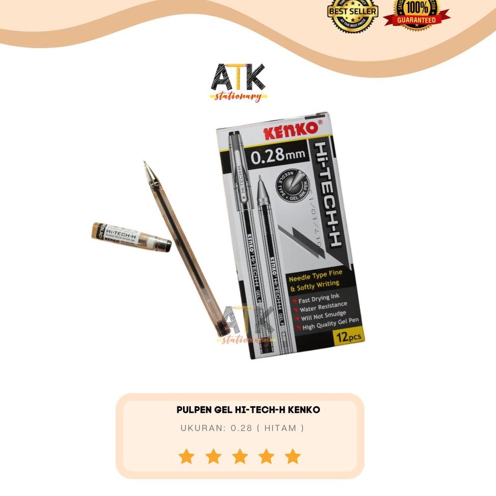 

NEW PRODUCT Pulpen Gel Hi-Tec-H Kenko atk