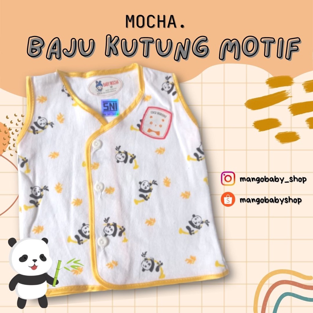 BABY MOCHA | BAJU KUTUNG BUNTUNG 3 PCS BOBOHO MOTIF UNTUK BAYI BABY NEWBORN