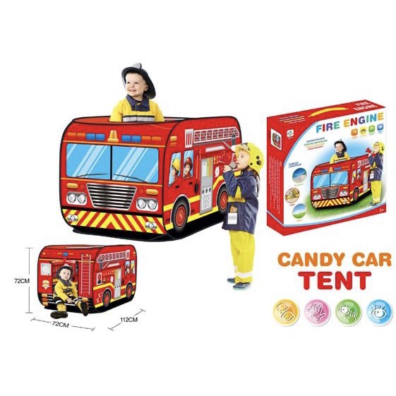 Mainan Tenda Anak Murah Kemping Model Candy Car