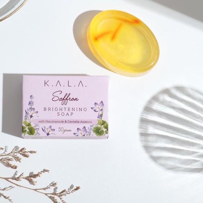 [BPOM] KALA Saffron Brightening Face Soap | Sabun Safron .