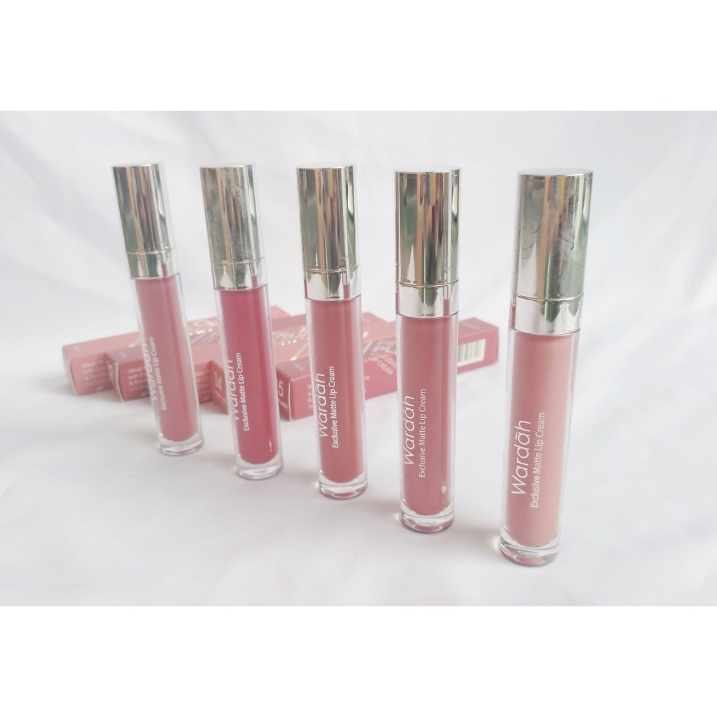 Wardah Lip Cream Exclusive Matte Cair Lipcream ORIGINAL BPOM