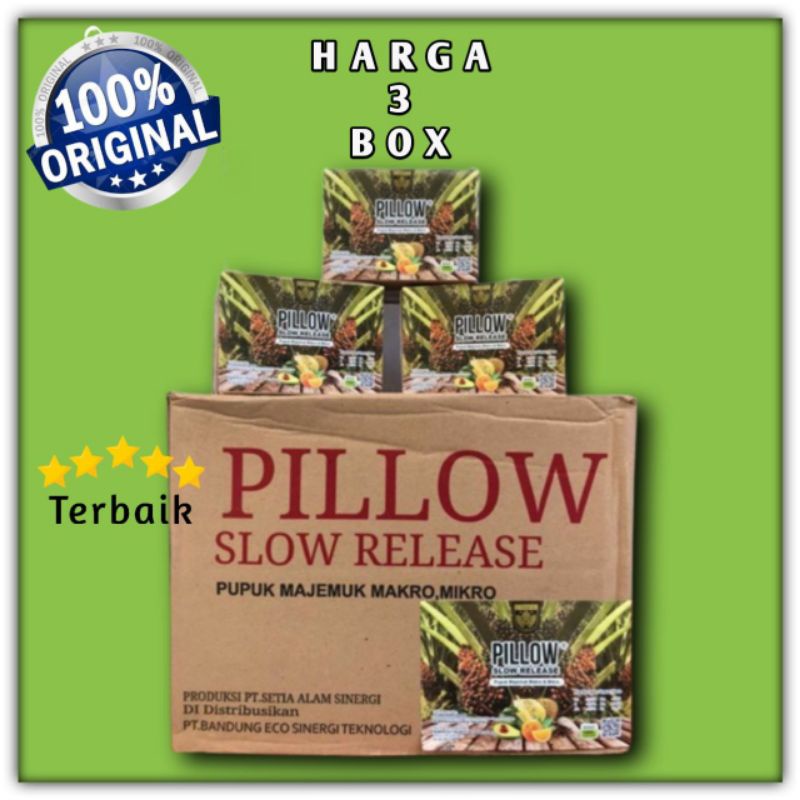 PUPUK SLOW RELEASE 100% ORIGINAL [3 BOX ISI 30 SASHET] | PUPUK SAWIT | PUPUK