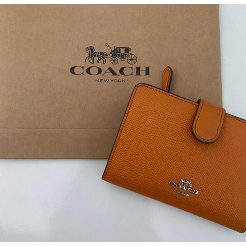 preloved dompet coach original authentic 100%