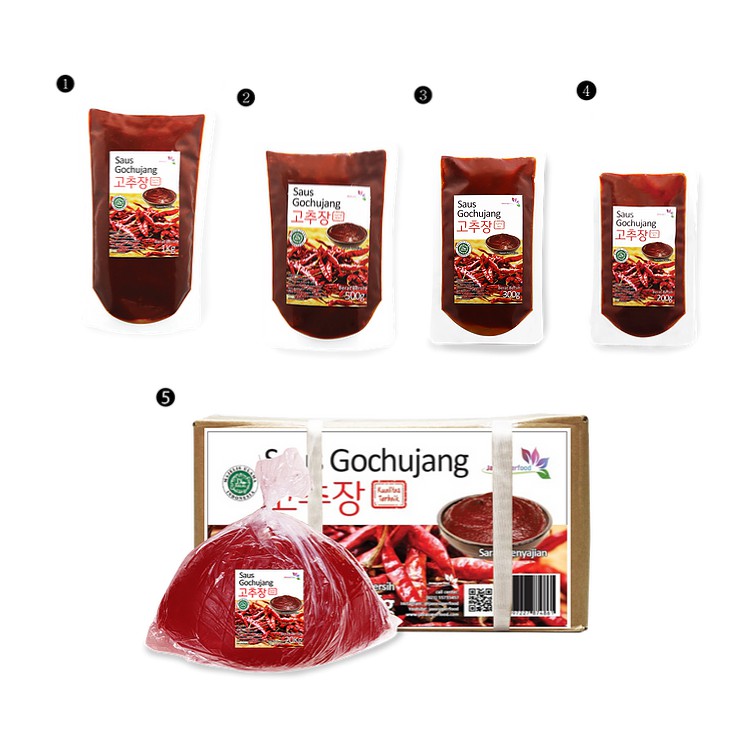 [HALAL] Gochujang 500 g Rasa Asli Korea/Sauce Sambel Pasta/Chili Paste