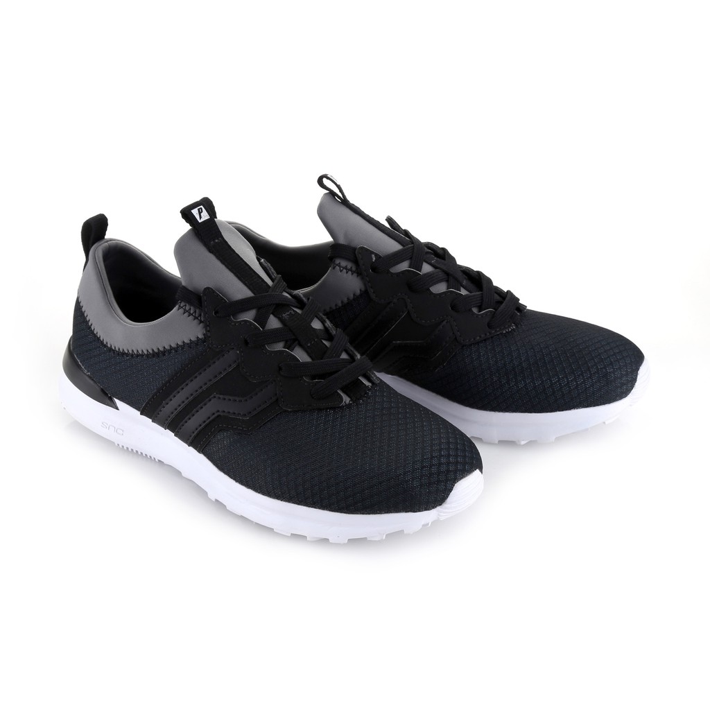 Sepatu Piero Terraflex - Black/Raven/White