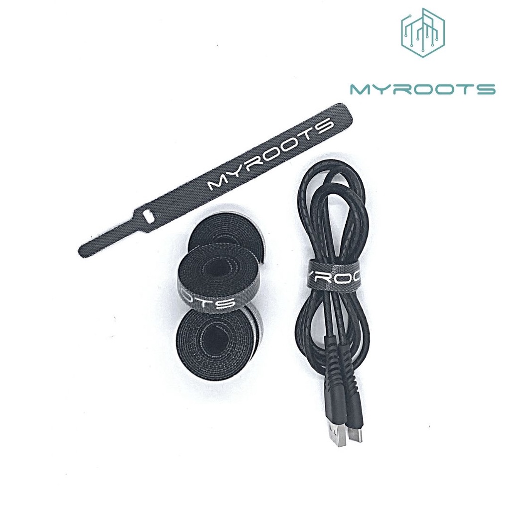 Myroots Cable Ties Organizer Multifungsional Kabel Strap serbaguna - MR-CT-01