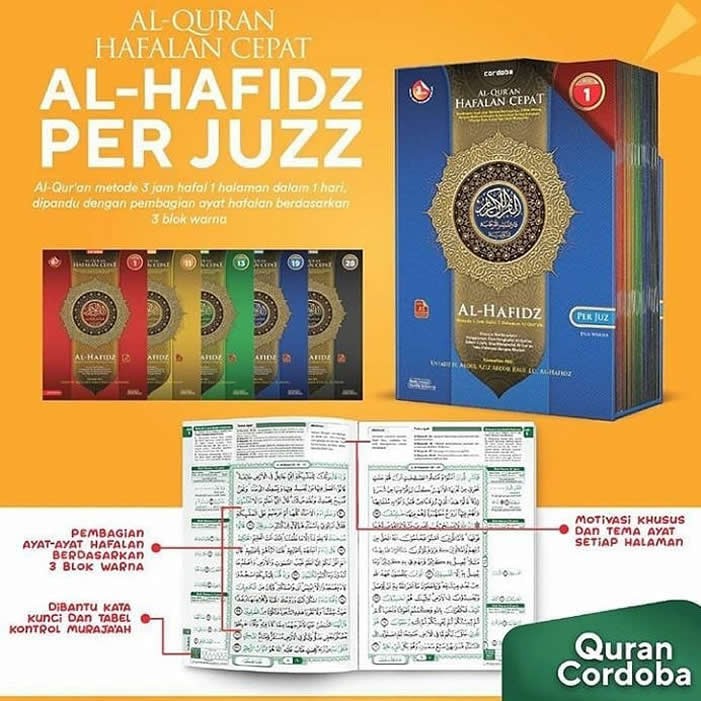 AlQuran Hafalan Al Hafidz Per Juz - Mushaf Al Quran AlHafidz - Cordoba
