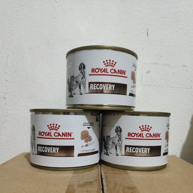 RC recovery 195 gr Makanan basah kaleng Royal canin kucing dan anjing