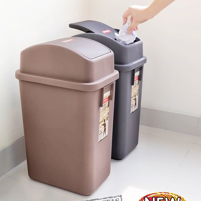 Tempat Sampah tong sampah Kotak Sampah Lion Star C-50 14 Liter murah