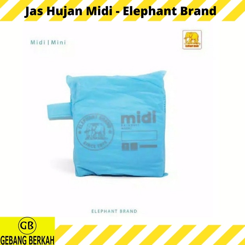 Jas Hujan Midi - Elephant Brand