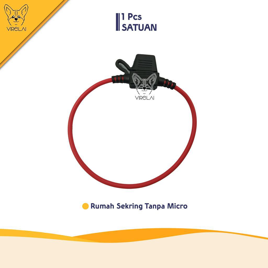 Rumah Sekring Tancap / Fuse Box Holder Besar / Mini / Mikro