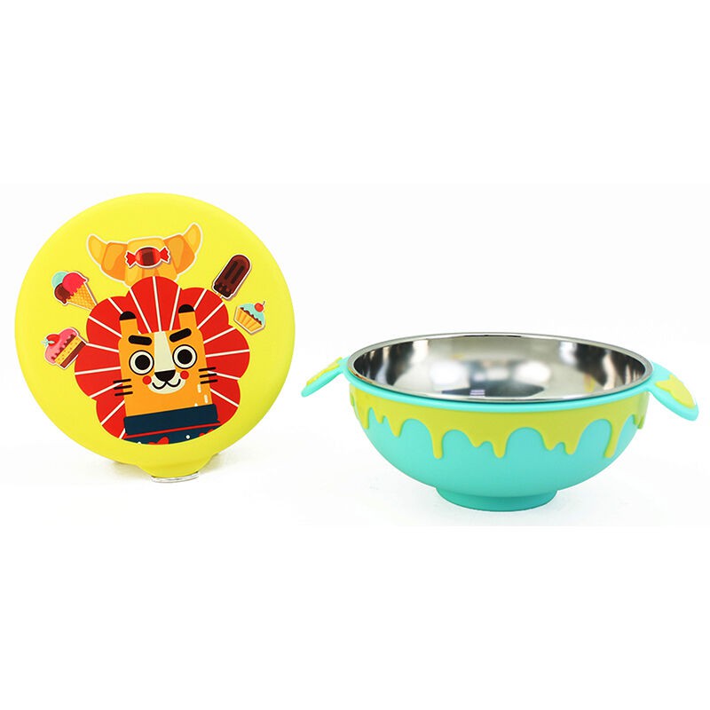 Baby Beyond Stainless Steel FunBowl Food Grade Mangkok Makan Anak