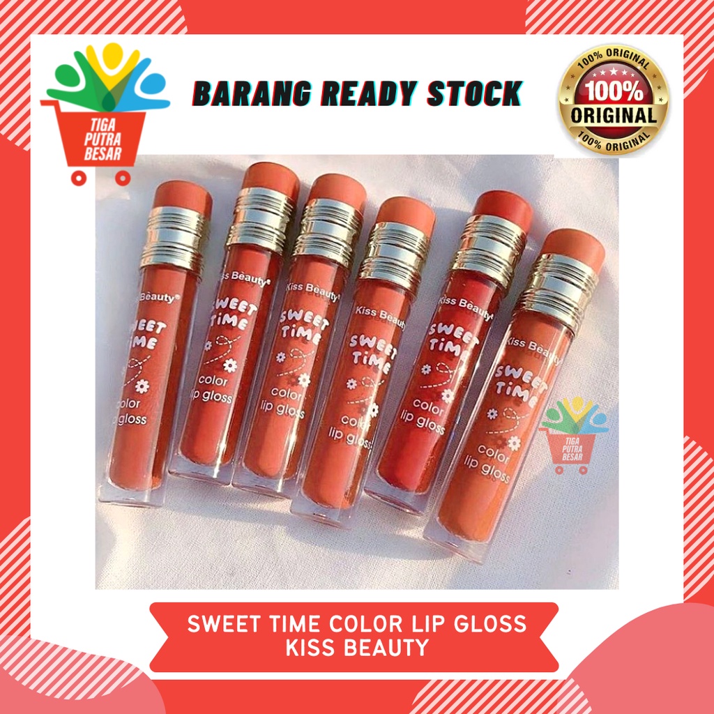 SWEET TIME COLOR LIP GLOSS KISS BEAUTY