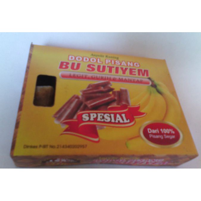 

Dodol PISANG bu Sutiyem | Anyelir Kuning Spesial dari Pisang Segar
