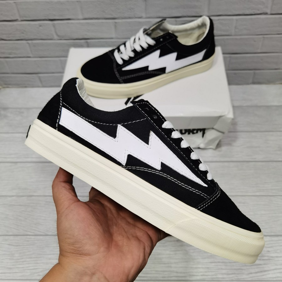 Vans old skool Revenge x torm  black white warna kode waffle dt bnib vans oldskool prime size 38-43