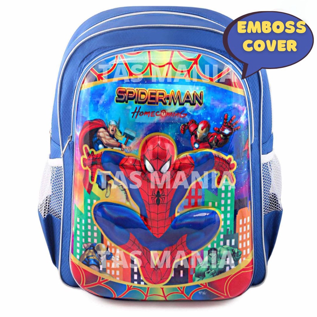 Tas Timbul - Tas Emboss Anak 4D HOLOGRAM HOLO CLARITY - Tas Anak Motif Timbul Ransel Sekolah Anak - Emboss 4D