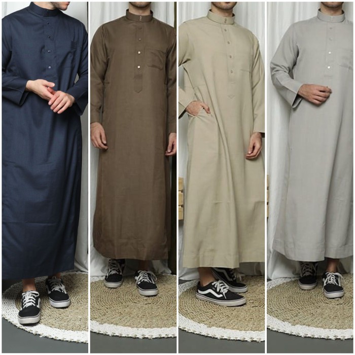 Jubah haramain wol / haromain wol / jubah saudi