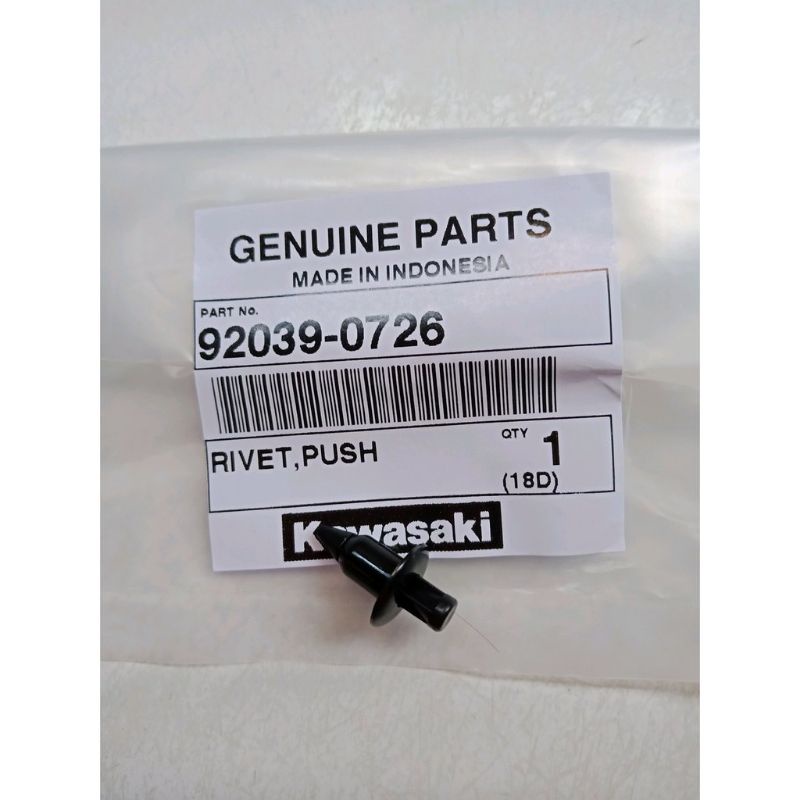 paku rivet kancingan klip kuncian body sayap ninja 150 rr new ninja rr mono ninja 250