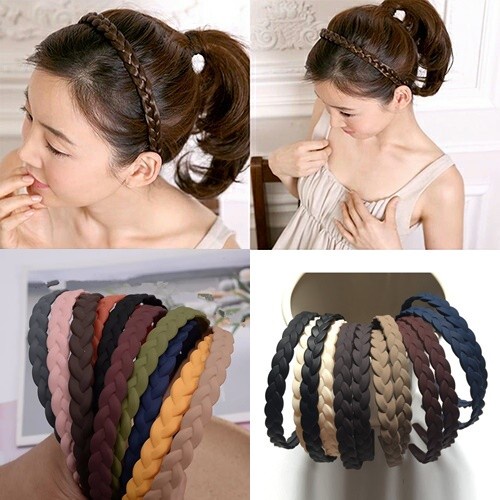 BANDO DOFF KEPANG - Premium Bandana Korea Model Kepang/ Braided Matte Headband Premium