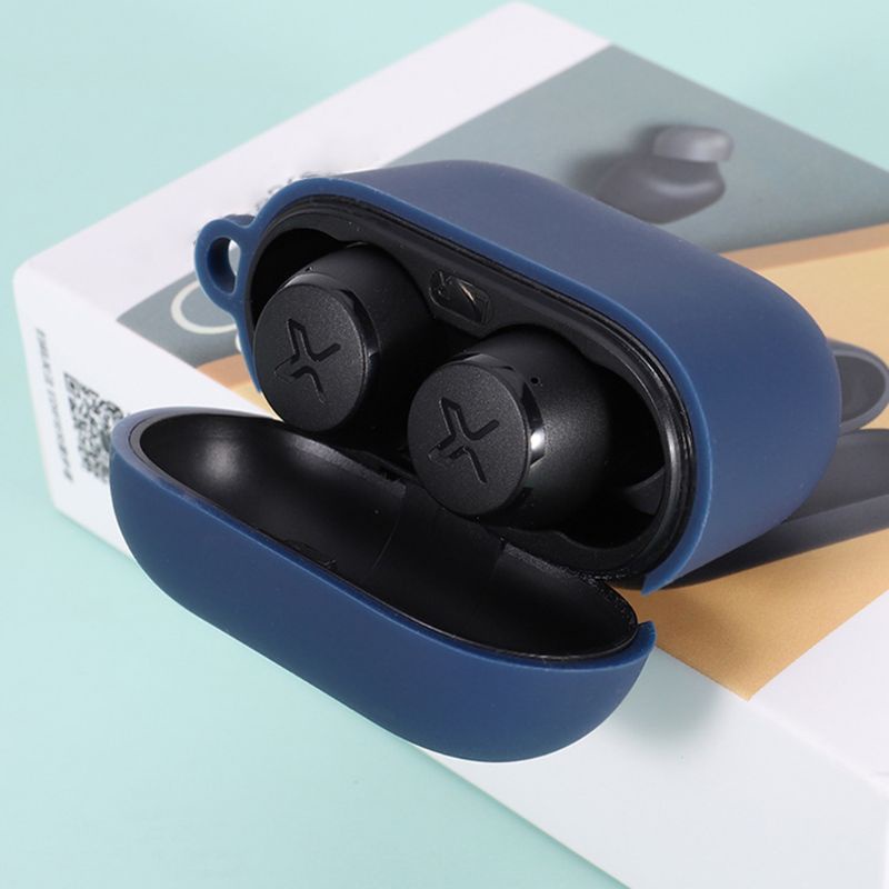 Bt Earphone Silikon Portabel Tahan Jatuh Untuk Case Untuk Xemal X3 Wireless Earphone Penyimpanan Pelindung Membawa Kantong