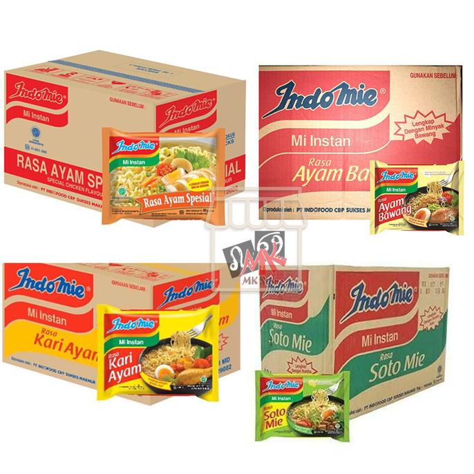 

Mie Indomie Kuah Kari/Soto Mie/Ayam Bawang/Ayam Spesial 40 Pcs/Dus Terbaru