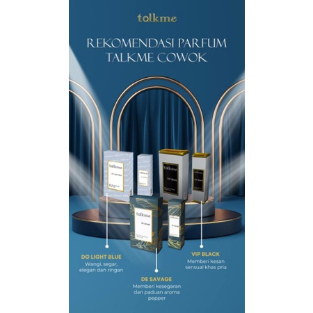 TALKME Parfum 30Ml (Spray) | Talkme Parfume BPOM parfume Tahan 24 Jam